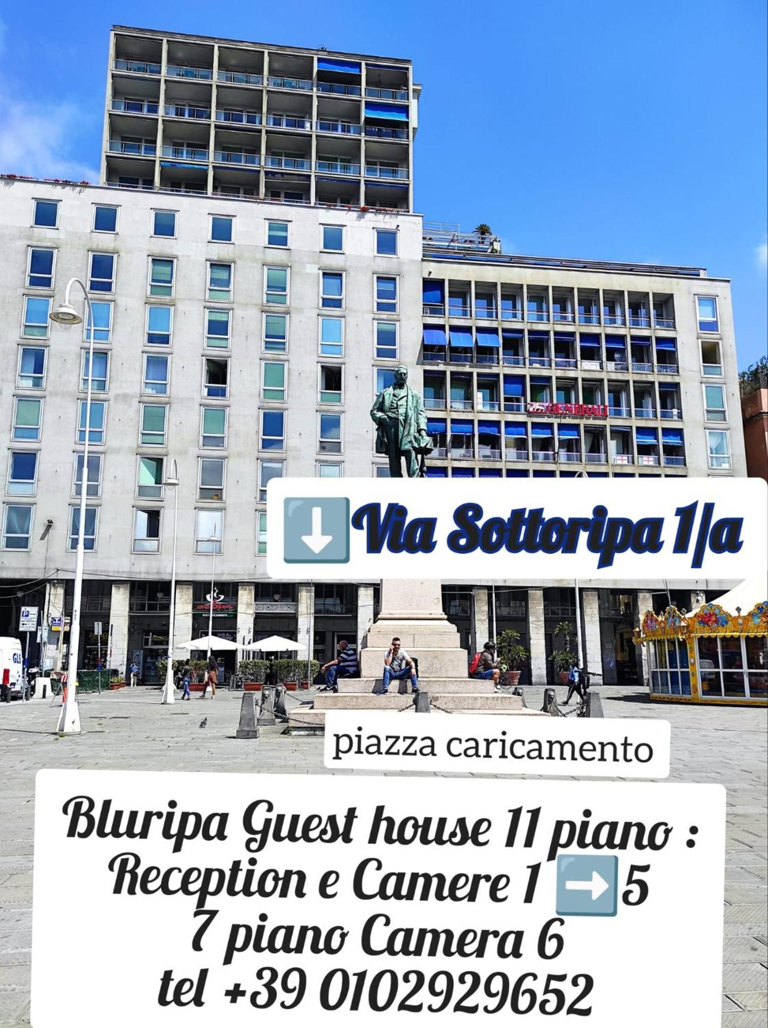 Bluripa Guest House Genoa Bagian luar foto